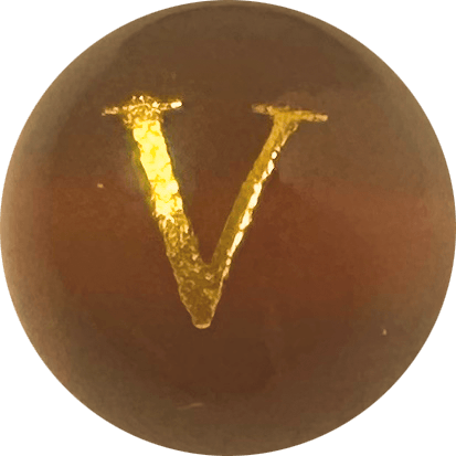 Red Onyx Initial V