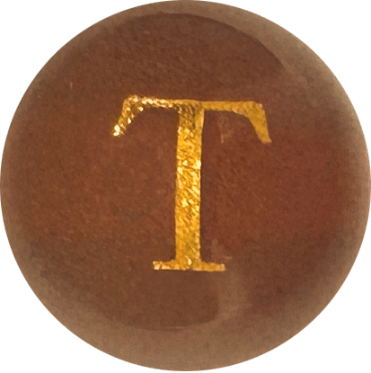 Red Onyx Initial T