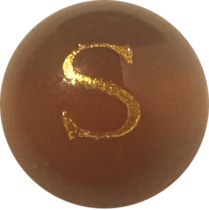 Red Onyx Initial S